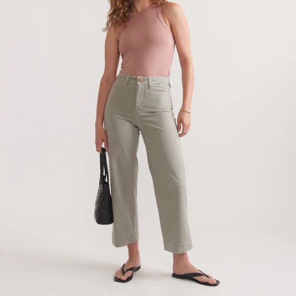 Marine Layer Bridget Wide Leg Crop - Picture 1 of 6